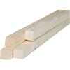 Listello in abete grezzo 20x25x1000 mm