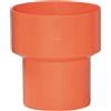 Riduzione conica concentrica in PVC arancione Ø 100 - 63 mm