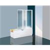 Box doccia pieghevole per vasca Gran Cayman 46-135 cm