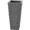 Vaso Valsonne OBI 17x17x38 cm antracite