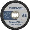 Dremel Dischi taglio plastica Dremel EZ SpeedClic SC476