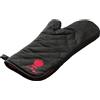 Weber Guanto da barbecue Weber nero con toppa rossa