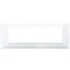 Vimar Placca Vimar Plana 7 moduli bianco