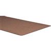 Pannello faesite grezza pretagliata 122x101 cm marrone