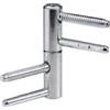 Cerniera anuba regolabile in acciaio zincato Hettich Ø 14 mm