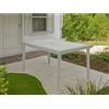 Grandsoleil Tavolo da giardino Boheme in materiale ecologico 150x90 cm iuta