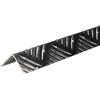 Arcansas Profilo angolare 1 m 30x30 mm alluminio mandorlato argento