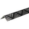 Arcansas Profilo angolare 1 m 40x40 mm alluminio mandorlato argento