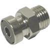 Raccordo aria compressa a baionetta 6 mm x 1/4" M