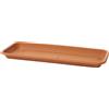 Sottocassetta rettangolare Omnia 37x19x3,3 cm in plastica terracotta