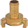 LUXTOOLS Raccordo rapido per tubi in ottone da 19 mm (3/4")