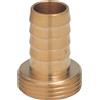 LUXTOOLS Boccola ottone 12,5 mm (1/24) AG 26,4 mm (R 3/4)