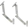 Mini fermo per ribalta Hettich acciaio nichelato 130 mm 2 pz
