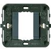 Vimar Idea supporto liscio 1M con griffe colore grigio