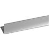 Profilo angolare 1 m 30x30 mm alluminio argento brillante
