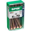 Spax Vite SPAX TSP POZI bronzata 4,5x70 S 12 pz