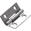 Cerniera sottile a libro in acciaio inox 30 mm x 19 mm