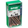 Spax Vite SPAX TSP POZI bronzata 4,5x40 S 16 pz