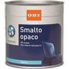 Smalto ad acqua opaco OBI grigio metallizzato 500 ml