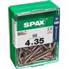 Spax Vite SPAX TSP POZI bronzata 4x35 M 50 pz