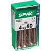 Spax Vite SPAX TSP POZI bronzata 4,5x50 S 16 pz