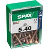 Spax Vite SPAX TSP POZI bronzata 5x40 M 25 pz