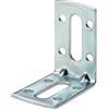 Squadra angolare in acciaio zincato 30 mm x 50 mm x 55 mm