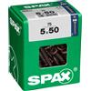Spax Vite Spax svasata z2 brunitura l 75 pz
