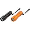 Torcia elettrica a LED alluminio 9,5x2,8x2,8 cm