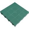 Altro Piastrella da esterno in polipropilene chiusa Combi verde 39x39 cm