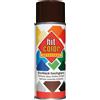 Vernice spray colorata brillante marrone cioccolata 400 ml
