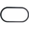 INTEC Plafoniera LED Shelly ovale 2500 lm 18x28x9 cm