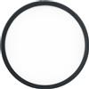 INTEC Plafoniera a LED Ever plastica grigio antracite rotonda 23 cm x 23 cm x 9 cm
