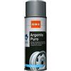 OBI vernice spray opaca argento puro 400 ml