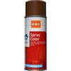 OBI vernice spray Color satinata marrone noce 400 ml