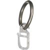 Anello tondo con gancio per bastone tenda acciaio Ø 4 cm 10 pz
