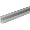 Arcansas Profilo U cimasa 1 m 10x20 mm alluminio naturale