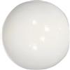 Terminale per bastone tenda Ball bianco Ø 2 cm 2 pz