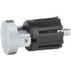 Terminale bastone tenda Mydeco Match cromo Ø 2 cm
