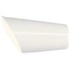 Terminale per bastone tenda Rag bianco Ø 2 cm 2 pz