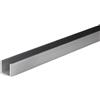Arcansas Canalina U 1 m 8x8 mm alluminio naturale