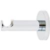 Supporto bastone tenda Function ad 1 via cromo Ø 2 x 6,5 cm