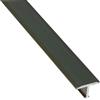 Altro Profilo coprigiunto a T tonalità titanio anodizzato spazzolato 9 mm x 0,9 m