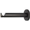 Supporto bastone tenda Function ad 1 via nero Ø 2 x 12 cm