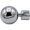 Terminale per bastone tenda Ball classic cromo Ø 2 cm 2 pz