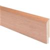 Battiscopa in legno impiallacciato essenza rovere H 8 cm