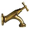 Rubinetto da esterno ornamentale in ottone bronzato R10 13 mm (1/2")