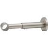 Supporto bastone tenda Mydeco Noble estraibile Ø 2 cm effetto acciaio inox