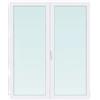 Finestra 2 ante 100 cm x 120 cm destra bianca