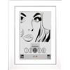 Cornice da muro Boyd con passpartout bianco 40x50 cm